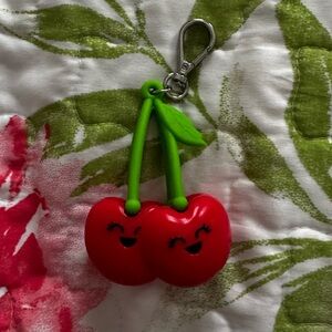 Bath and body works cherry hand sanitizer holder